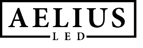 Black and White Logo Saying Aelius Redd