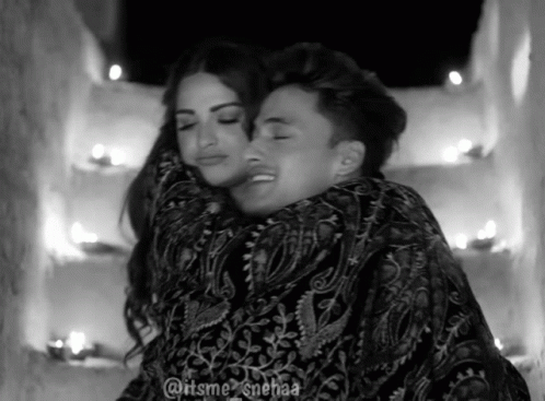 Black and White Man and Woman Itsme Snehaa