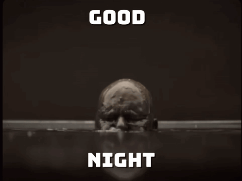 Black and White Man Good Night