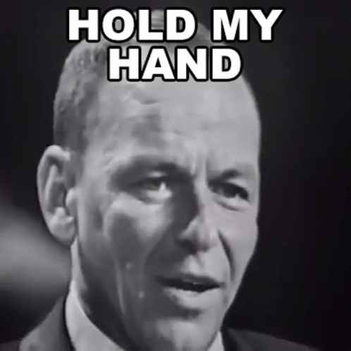 Black And White Man Hold My Hand