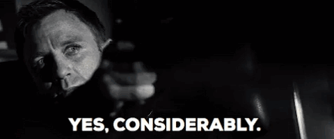 Black and White Man Holding Gun Yes, Considerably