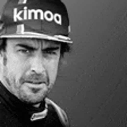 Black And White Man In Helmet Saying Kimoa GIF