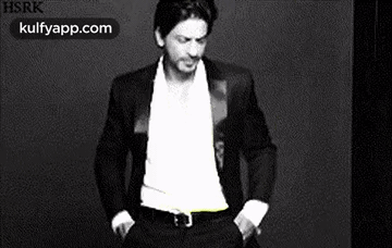 Black And White Man In Tuxedo Dancing GIF