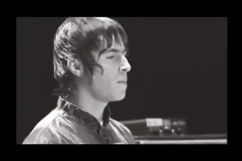 Black and White Man's Face and Neck