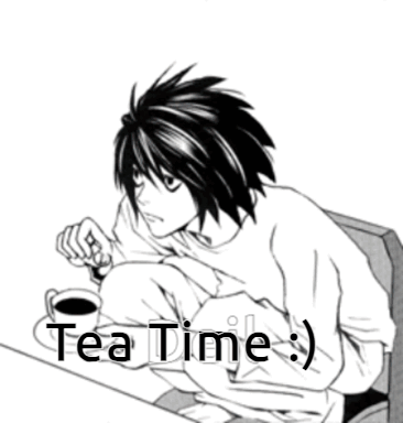 Black and White Man Talking on Phone Tea Time