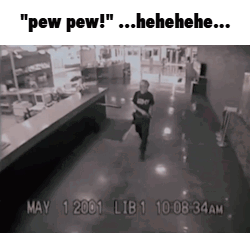 Black and White Man Walking Down Hallway