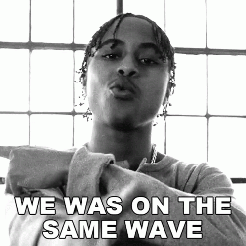 Black and White Man We Was on the Same Wave