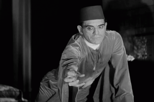 Black and White Man Wearing Fez