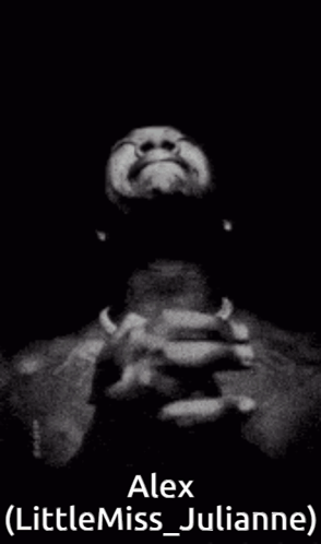 Black and White Man with Folded Hands Alex