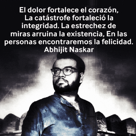 Black and White Man With Glasses Abhijit Naskar Quote