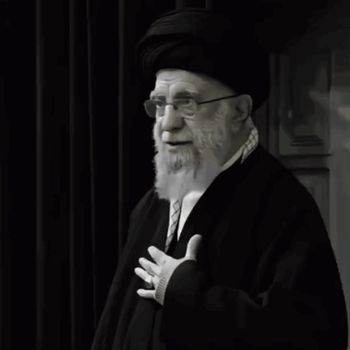Black And White Man With Glasses And Hat GIF