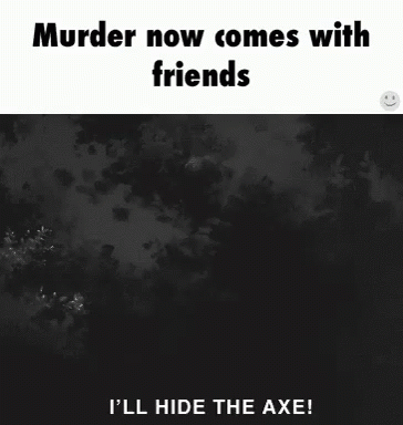 Black And White Man With Glasses Murder Now Comes With Friends I'll Make Some Ramen
