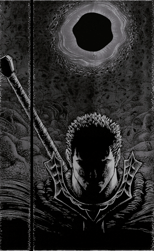 Black and White Man With Sword
