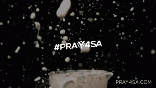 Black And White Milk Splash Pray4Sa