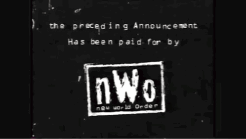 Black and White NWO New World Order