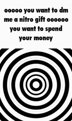 Black And White Optical Illusion You Want To Spend Your Money GIF