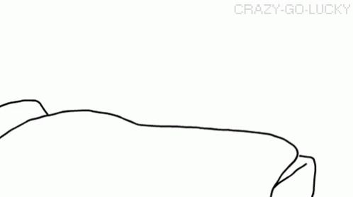 Black and White Person Laying on Bed Crazy Go Lucky