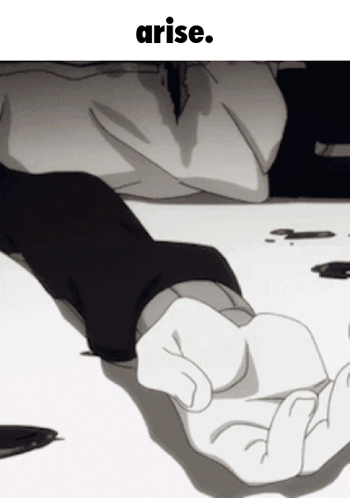 Black and White Person Laying on Floor Arise