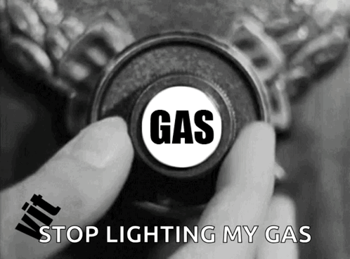 Black And White Person Pressing Gas Button GIF