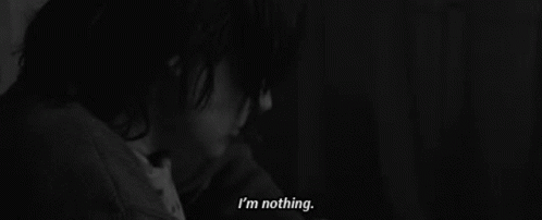 Black And White Person Saying I'm Nothing