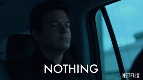 Black and White Person Saying I'm Nothing