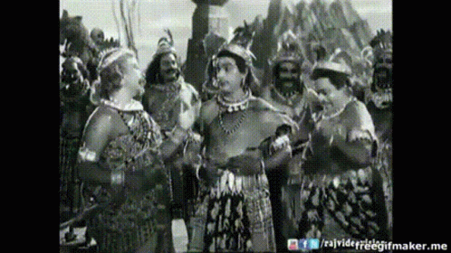 Black And White Photo Of A Group Of People GIF