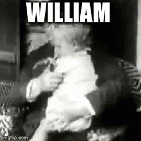 Black And White Photo Of Man Holding Baby William GIF