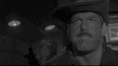 Black and White Photo of Man Saying You Ain T Heard