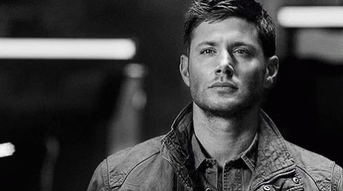 Black And White Photo Of Man With Beard And Jacket GIF
