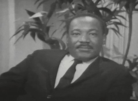 Black and White Photo of Martin Luther King Jr