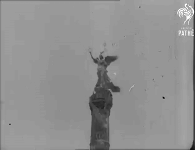 Black and White Photo of Tower With Pathe