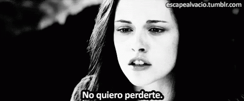 Black and White Photo of Woman With No Quiero Perderte