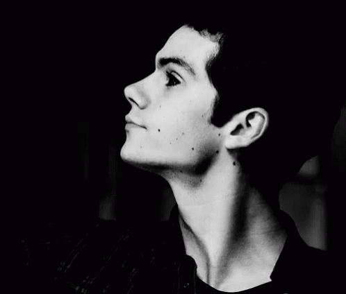 Black and White Photo of Young Man With Nose Ring