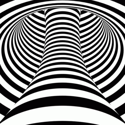 Black And White Pole Optic GIF