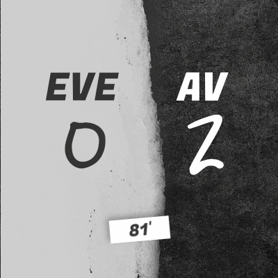 Black and White Poster With Eve O and Av Z