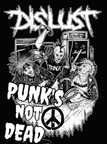 Black and White Punks Not Dead
