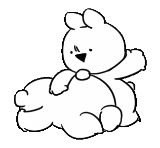 Black and White Rabbit Holding Sheep