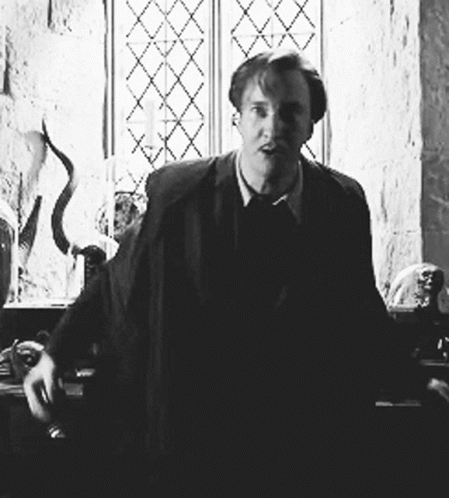 Black And White Remus Lupin GIF
