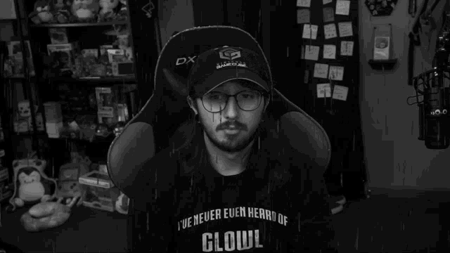 Black And White Sad Streaming GIF