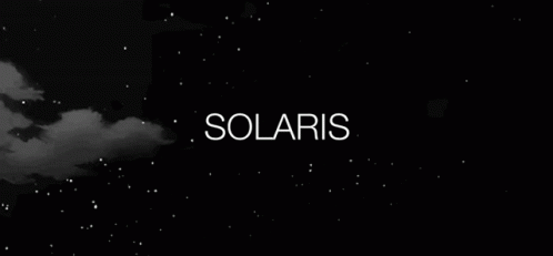 Black and White Shooting Star Solaris