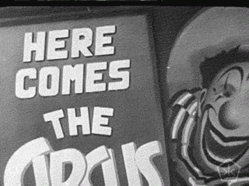 Black And White Sign Saying Here Comes The Crack GIF
