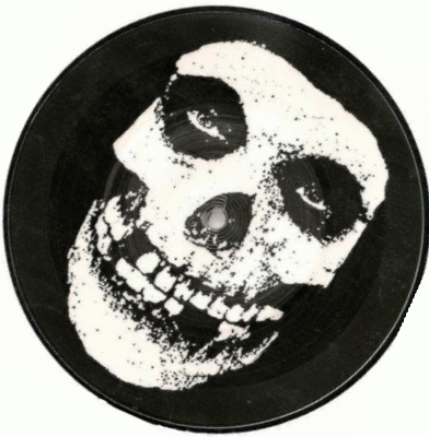 Black and White Skull on Plate