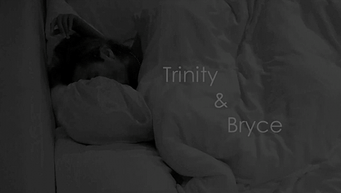 Black And White Sleeping Woman Trinity And Bryce GIF