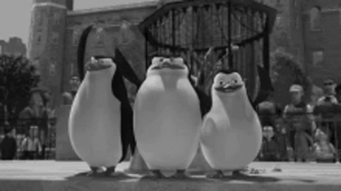 Black And White Smile And Wave Boys GIF