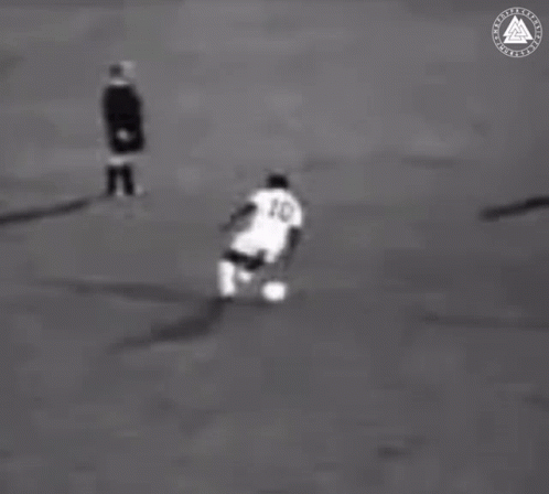 Black And White Soccer Game @Deusexboreai GIF