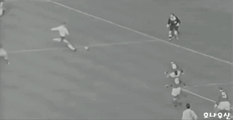 Black-and-White Soccer Game Number 5 on Back
