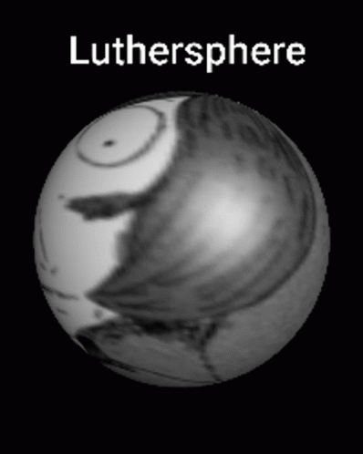 Black and White Sphere Luthersphere