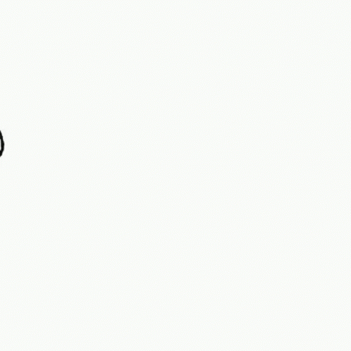 Black And White Stick Figure With Big Mouth GIF