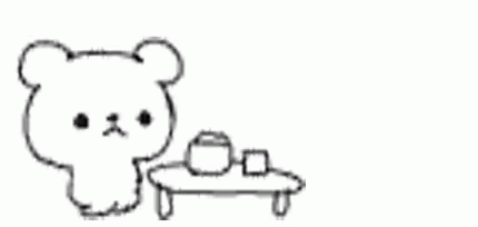 Black and White Teddy Bear and Plane
