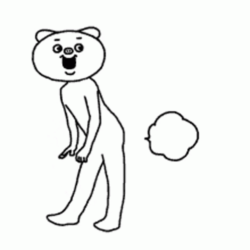 Black and White Teddy Bear Drawing